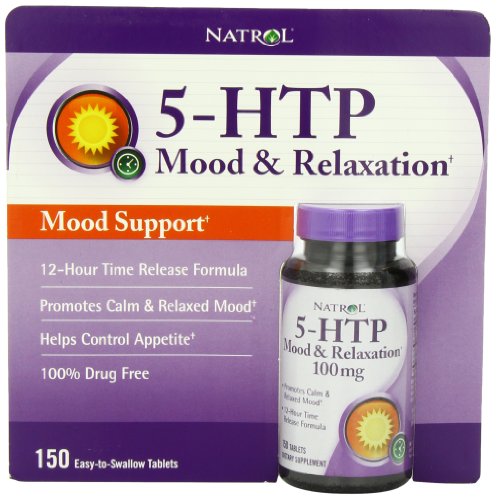 Natrol 5-HTP Mood Enhancer, 100mg, 150 Tablets
