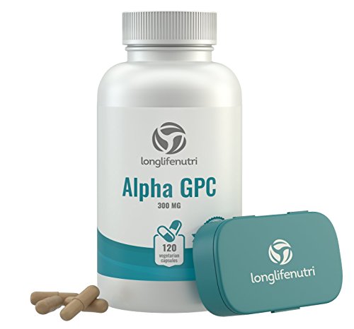  Alpha GPC Choline Supplement 300mg – 120 ...