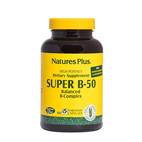  Natures Plus Super B50-180 Vegetarian Capsules ...