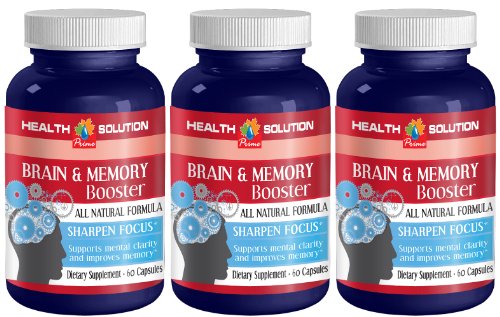 Natural brain vitamins - BRAIN AND MEMORY BOOSTER - Vinpocetine
