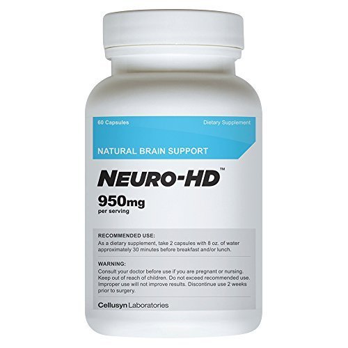  Cellusyn Neuro-HD Brain Supplement for Neural and ...