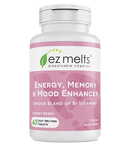  EZ Melts Energy Memory & Mood Enhancer, ...