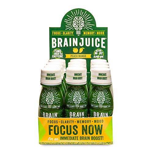  BrainJuice Brain Booster Vitamins Memory Focus ...