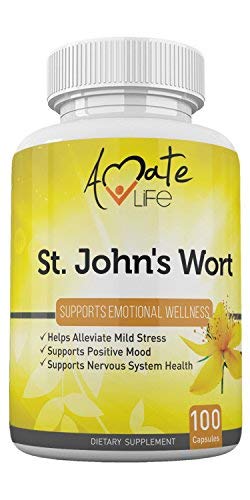  Amate Life St Johns Wort (300mg) Brain Supplement ...