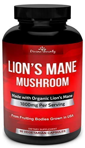  Organic Lions Mane Mushroom Capsules – ...