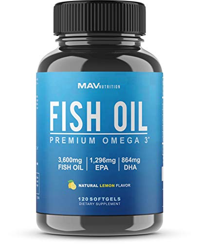  Premium Fish Oil Omega 3 – Max Potency ...