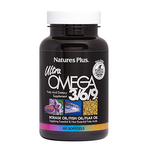  Natures Plus Ultra Omega 3 6 9-1200 mg, 60 ...