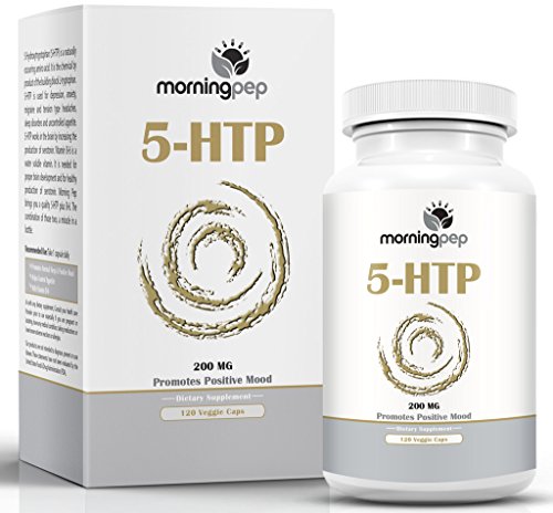  5-HTP Supplement 120 Count 200mg Per Caps with ...