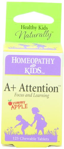 Herbs for Kids A+ Attention Tablets, 125 Count