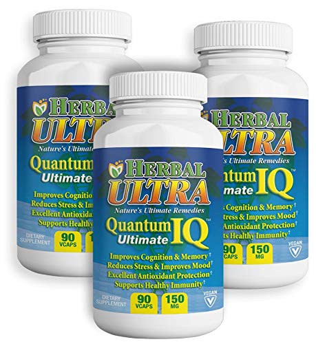  Quantum IQ 180 Vcaps – Brain Supplement with ...