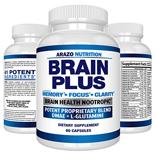  Premium Brain Function Supplement – Memory, ...