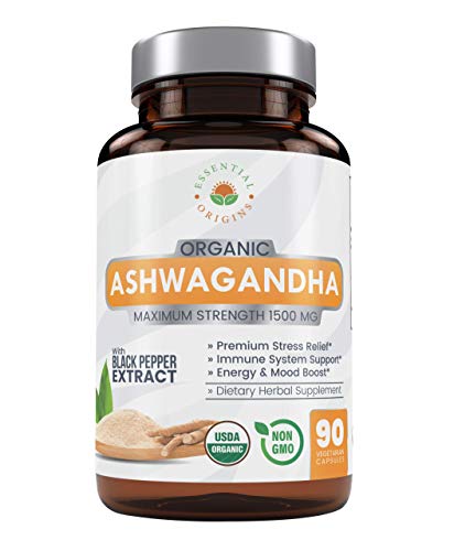 Organic Ashwagandha Supplement from Pure Root ...