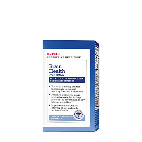  GNC Preventive Nutrition Brain Health Formula, 60 ...
