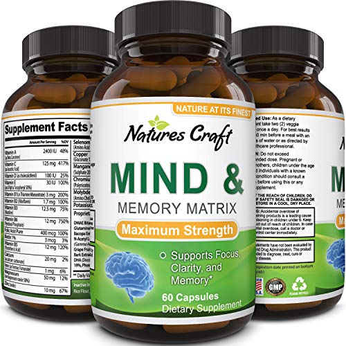  Mind and Memory Enhancement Supplement, Brain ...