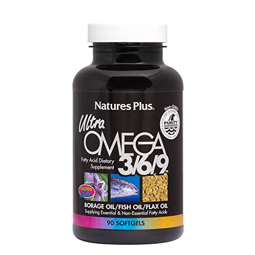  Natures Plus Ultra Omega 3 6 9-1200 mg, 90 ...