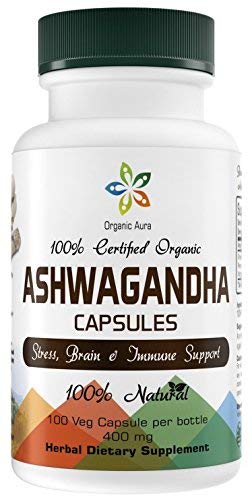  Organic Aura Ashwagandha Capsules. Your Natural ...