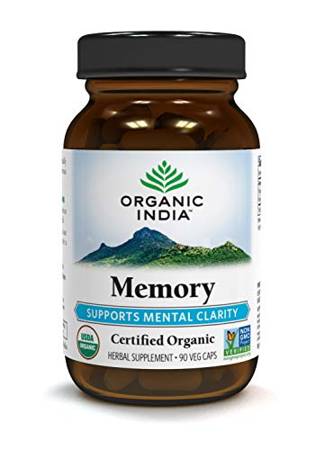 ORGANIC INDIA Memory Boost, 90 Veg Capsules