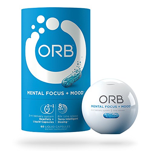  ORB Mental Focus | Brain Nootropics + Fish Oil | ...