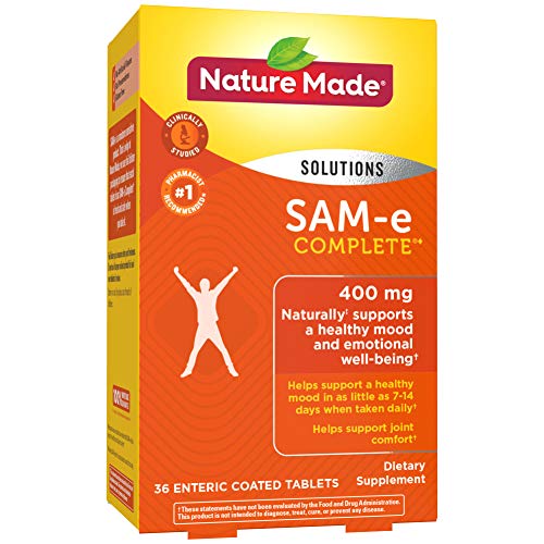  Nature Made SAM-e Complete 400 mg. Tablet (Helps ...