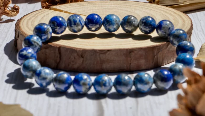 Blue “Sky” Lapis Lazuli Bracelet